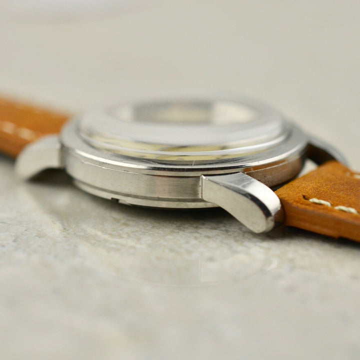 Vintage C1954 Omega Seamaster Automatic Honeycomb dial ref.2576-6 watch in steel