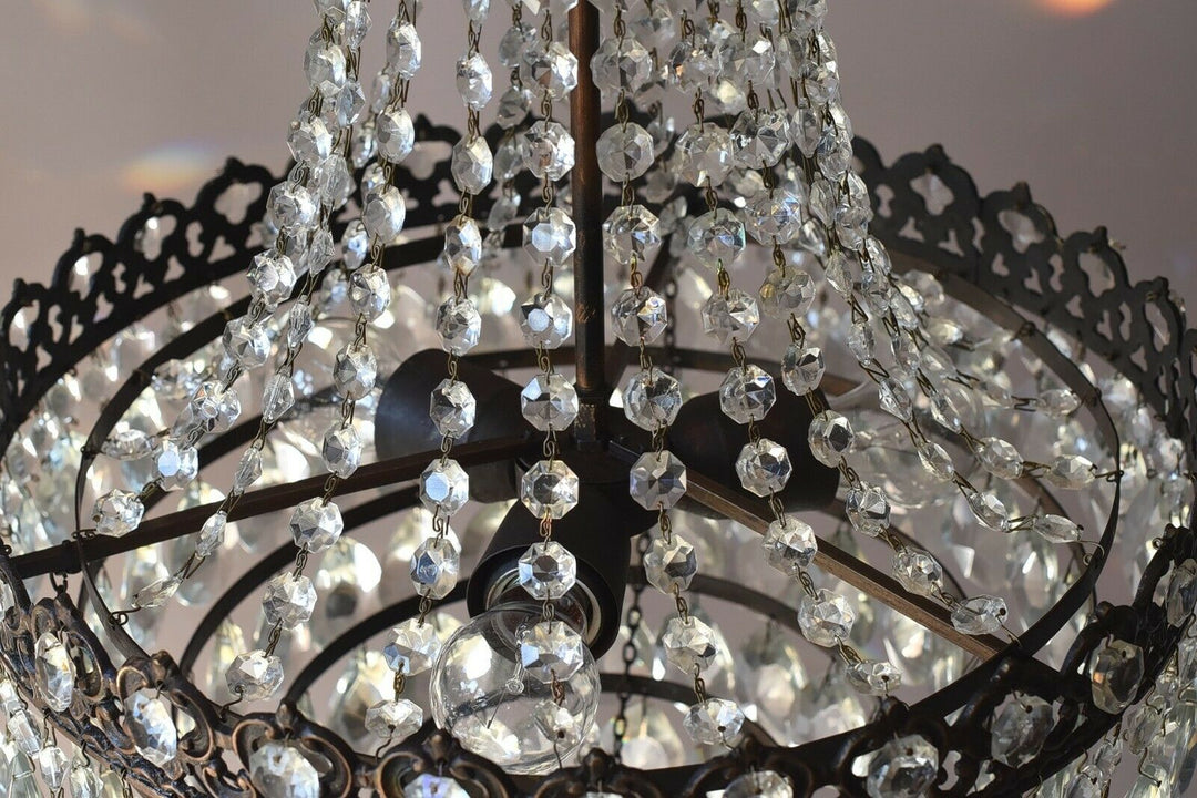 Antique/ Vintage Home Lighting Chandelier Living Room Ceiling Light French Lamp