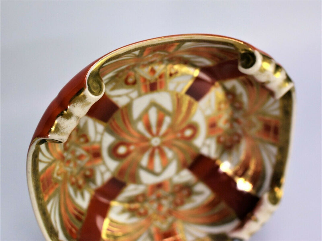Noritake Art Deco Geometric Motif Dish