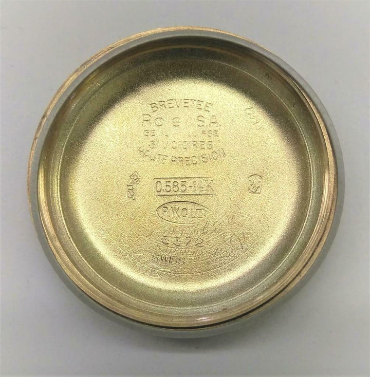 ロレックス 14Kゴールド バブルバック自動巻き腕時計 1940年代