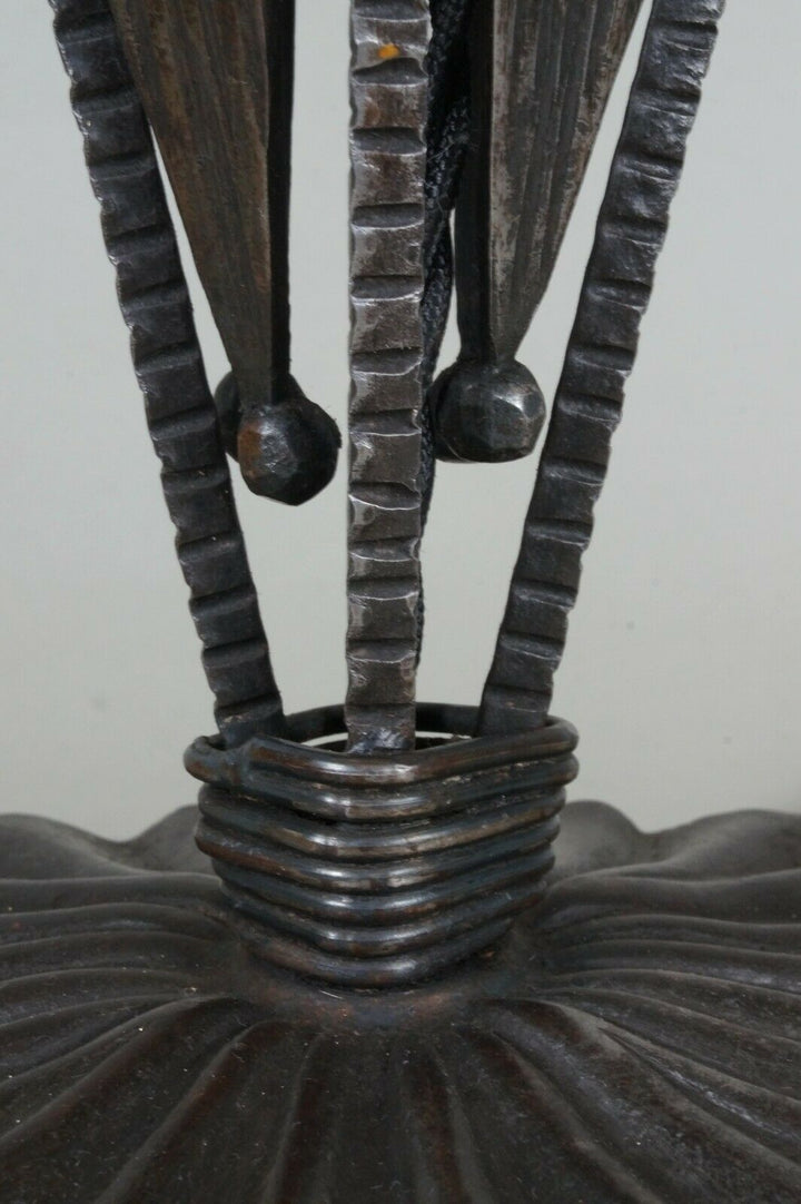 MULLER FRERES : FRENCH 1930 ART DECO LAMP ........ degué daum sabino era France