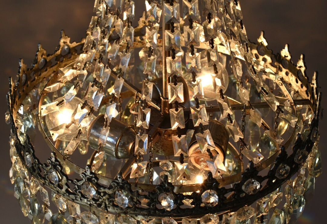アンティーク/フレンチエンパイア式ヴィンテージ ・クリスタル