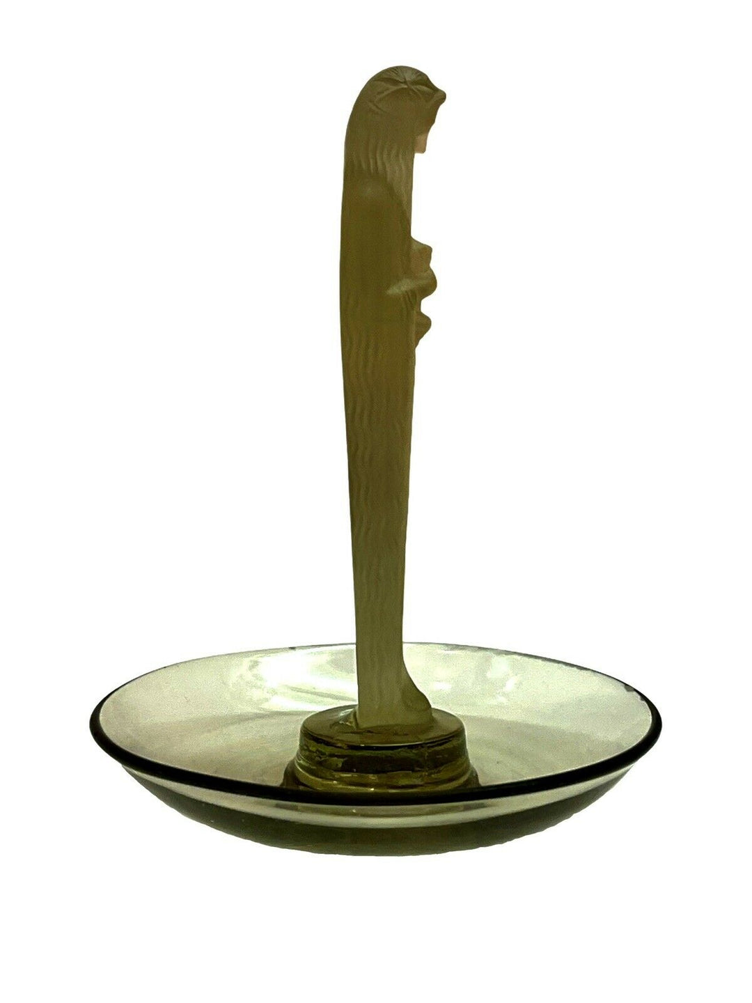 Cendrier Baguier Statuette De La Fontaine R.Lalique Astray Pintray Rene Lalique