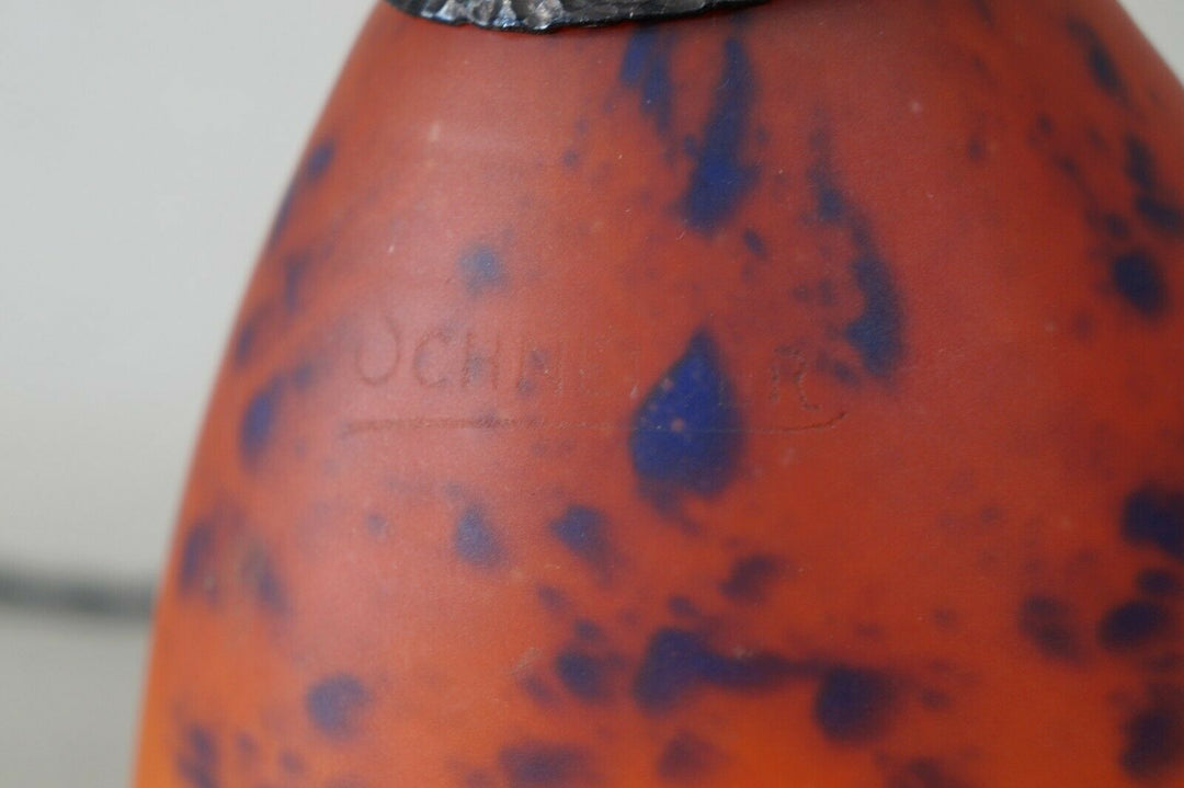 シュナイダー　アールデコランプ　フランス製　1925年　1930年　錬鉄製　