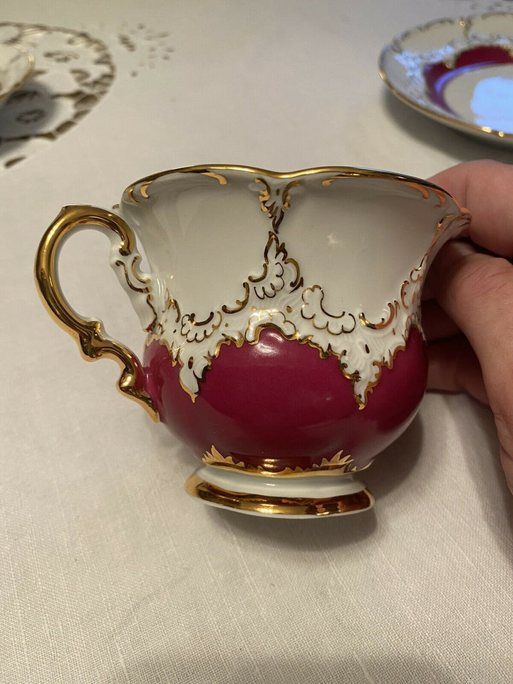 マイセンBフォーム コーヒーセット、二級品