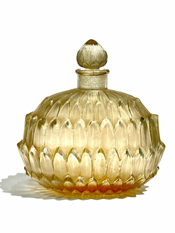 Flacon Amélie Patiné Sépia René Lalique R.Lalique Stained Glass Perfume Bottle