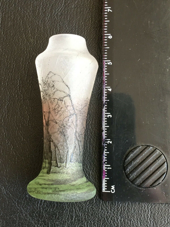 Vase Daum Nancy (Miniature) Art Nouveau 1900