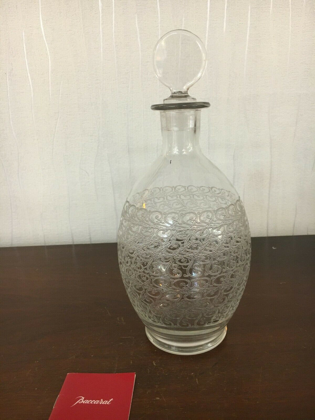 1 carafe Rohan en cristal de Baccarat