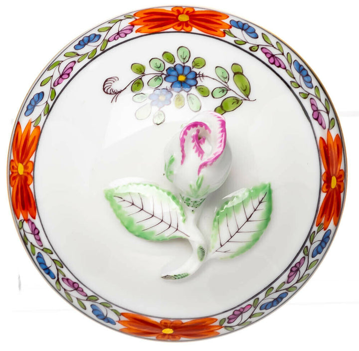 Mokkakanne Garbemuster mit Kante Meissen Neuer Ausschnitt Modell 00692 1. Wahl