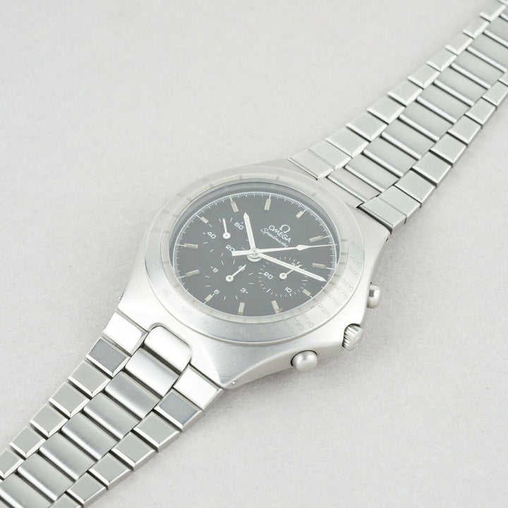 OMEGA SPEEDMASTER TEUTONIC VINTAGE CHRONOGRAPH WRISTWATCH REF. 1450040 3450803 C