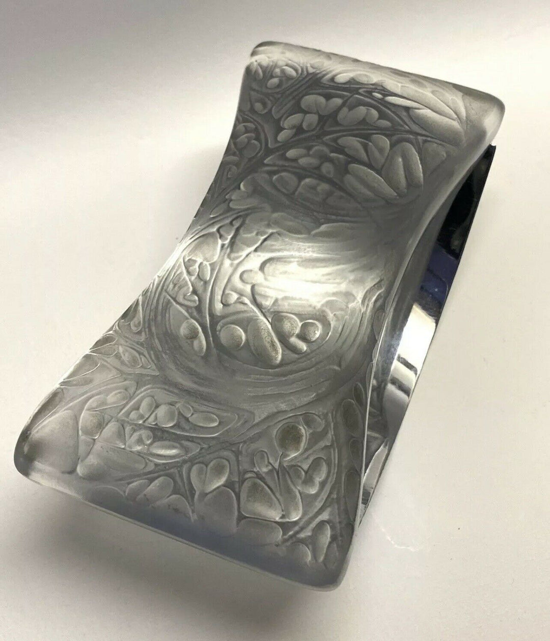 Buvard Feuilles Artichaut Rene Lalique R.Lalique Artichoke Leaves Glass Blotter