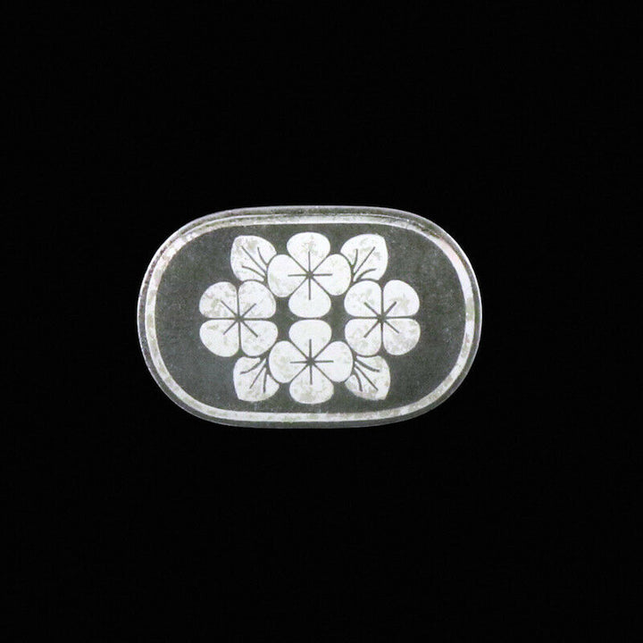 Georg Jensen. Iron & Silver Brooch #5028 - Harald Nielsen. 1940s