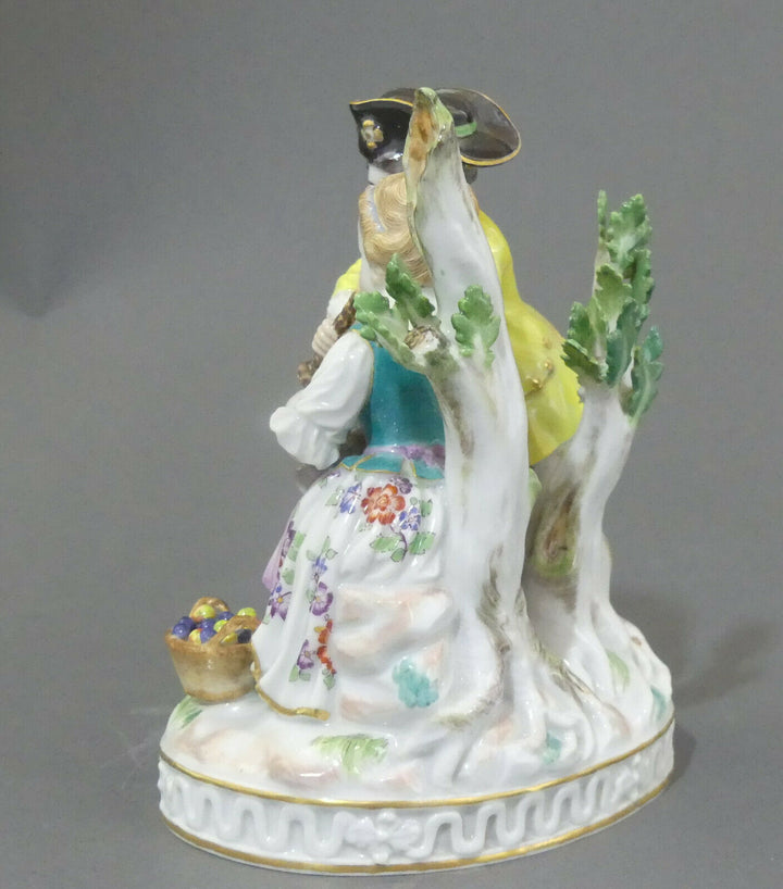 ⚔ Meissen eNP 6.635,-€ Figur 61012 Paar Winzerkinder Serie Gärtner + Winzer TOP