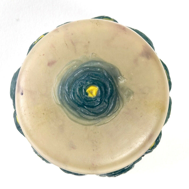 Boite Roses Pate De Verre Gabriel Argy Rousseau Renonculus Cameo Glass Box