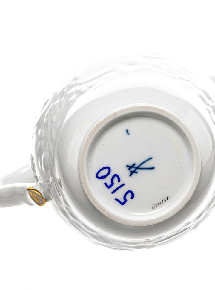 マイセン　シノワズリ　モカポット　中国の蝶