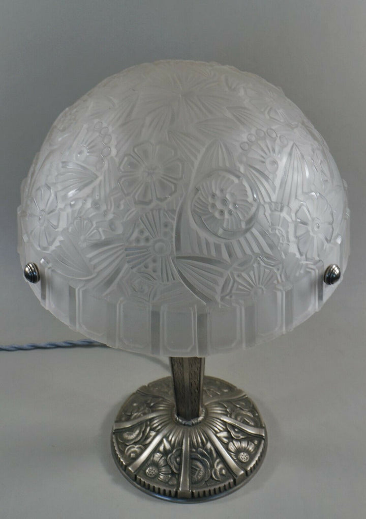 HETTIER & VINCENT : RARE FRENCH ART DECO LAMP 1930 ...... des hanots France 1925
