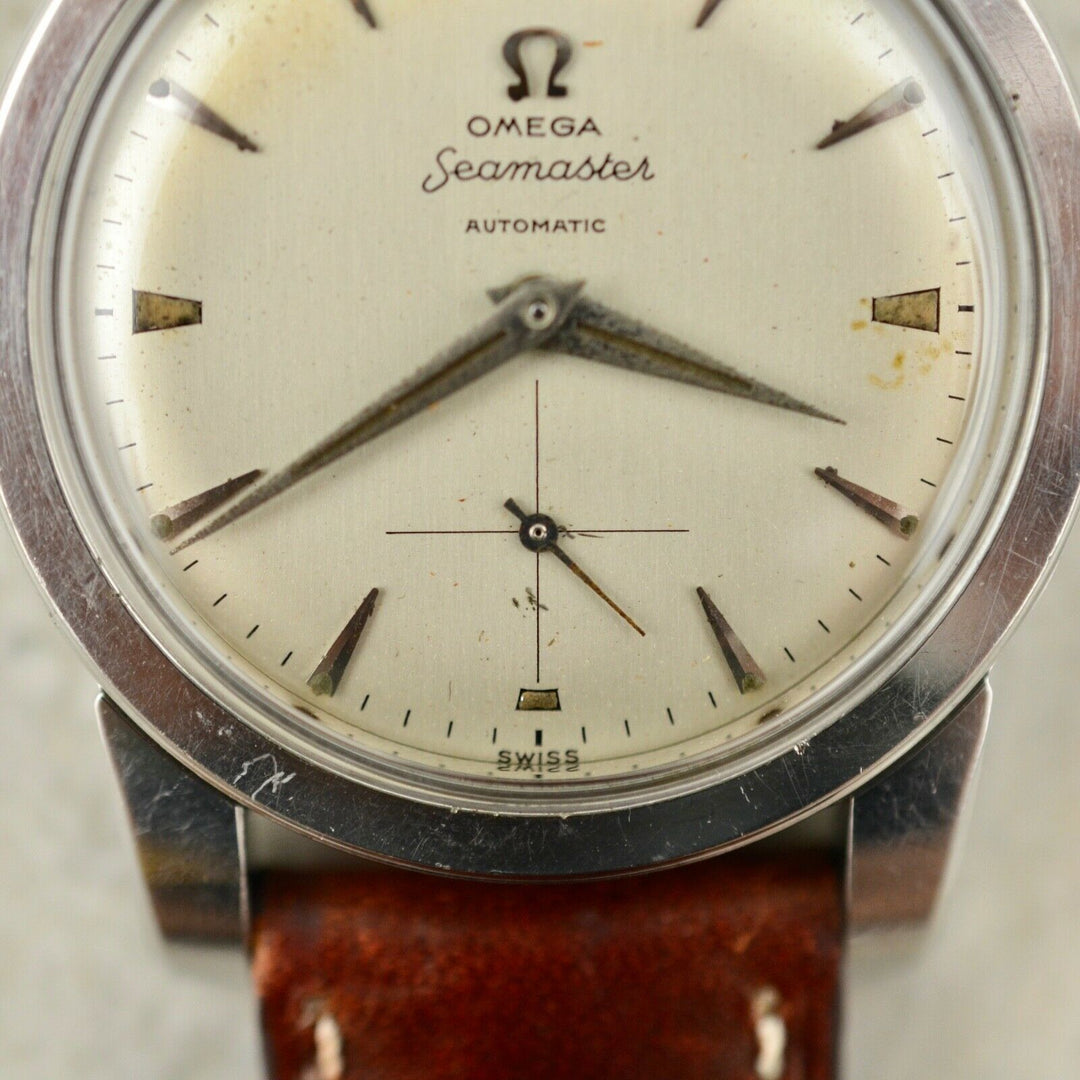 Vintage C.1954 Omega Seamaster Automatic ref.2576-8 cal Ω 344 watch in steel