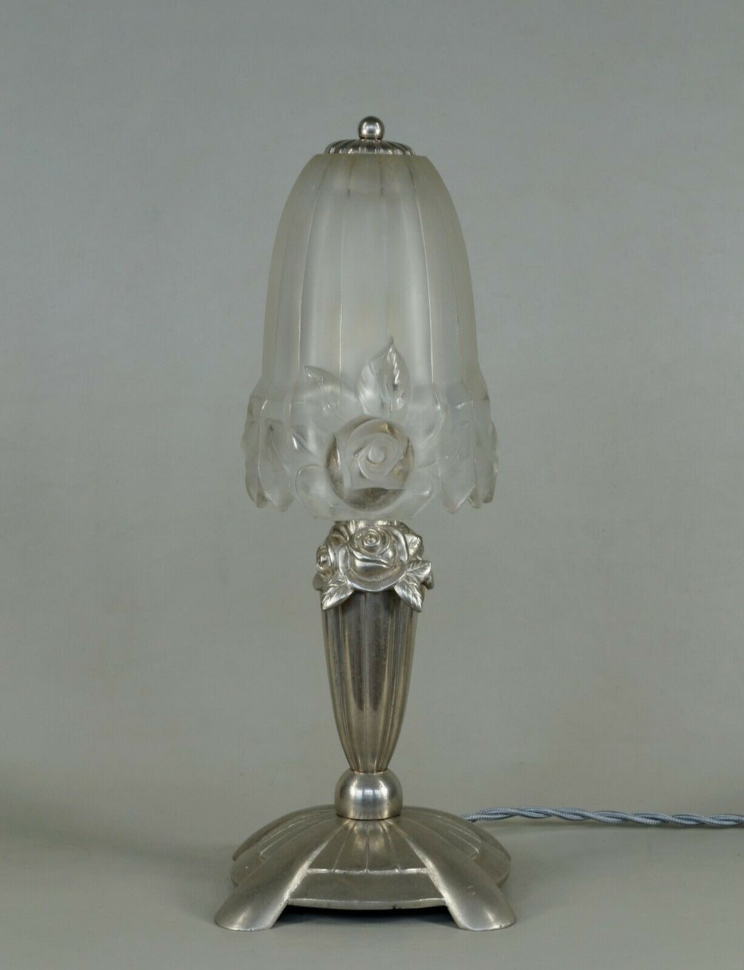CGTEF Clemançon & Degué : French 1930 art deco lamp .......... muller era France