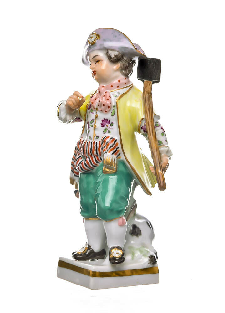 お値下げ☆マイセン 手捻り人形 ホルン吹きの男と犬 お値下げ☆マイセン 手捻り人形 ホルン吹きの男と犬 マイセン人形 犬