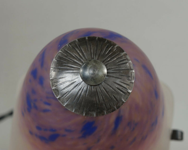 シュナイダー兄弟　フランス　1930年　アールデコ調ランプ　錬鉄製