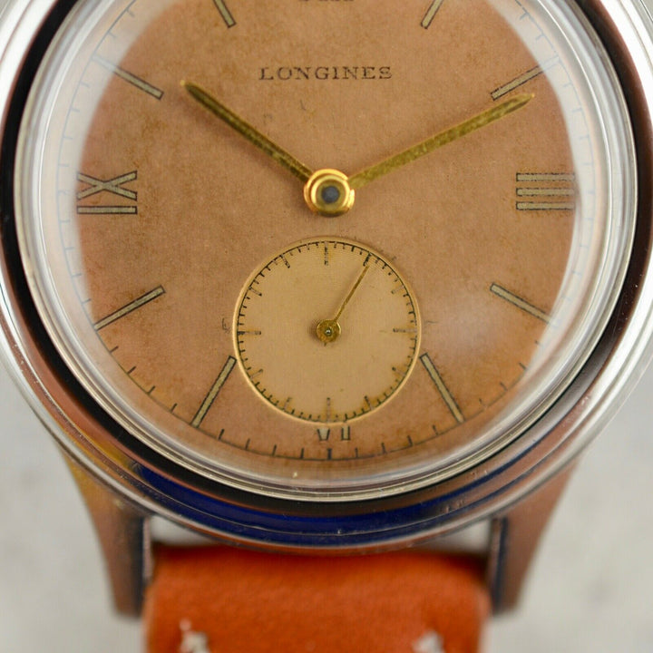 1944年　ヴィンテージ ロンジン “セイタケ“　WW”ミリタリー　腕時計　10.68z 参考番号5191 スチール製