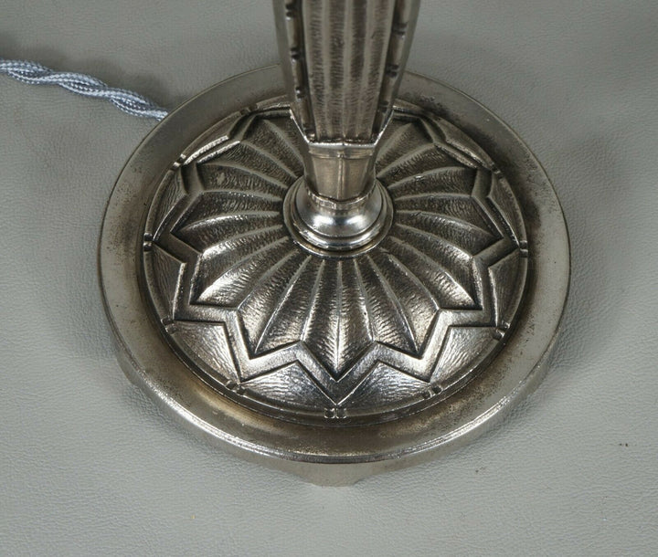 MAYNADIER : pair of FRENCH 1930 ART DECO LAMPS ..... lamp muller daum era france