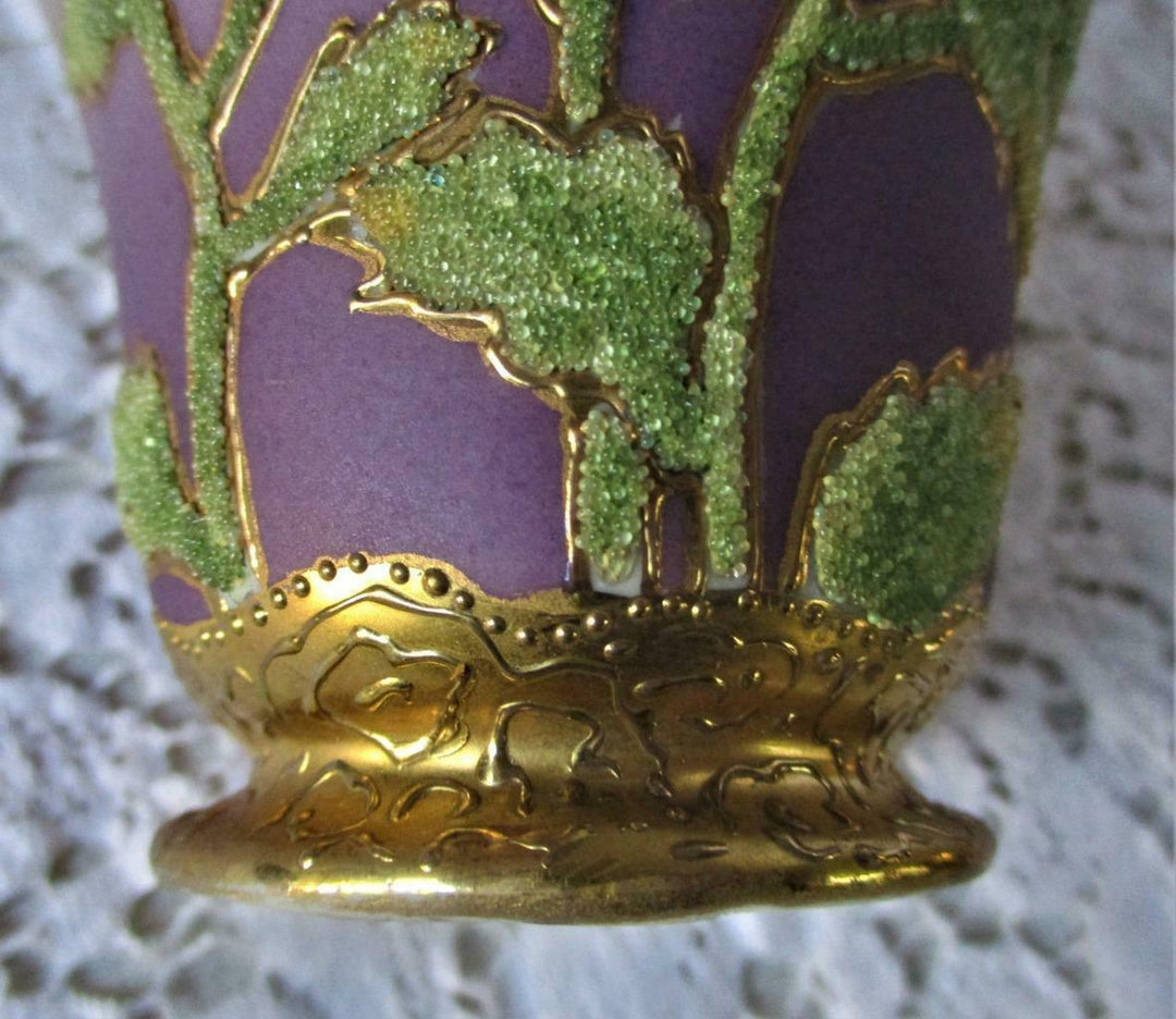 オールドノリタケ　コラレン　花瓶