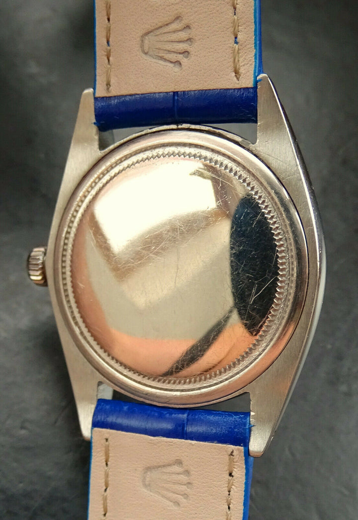 Rolex Watch ♛ Oyster Date 35 mm bluedream 6694 Vintage Elegant Luxury Men's Watch 1964
