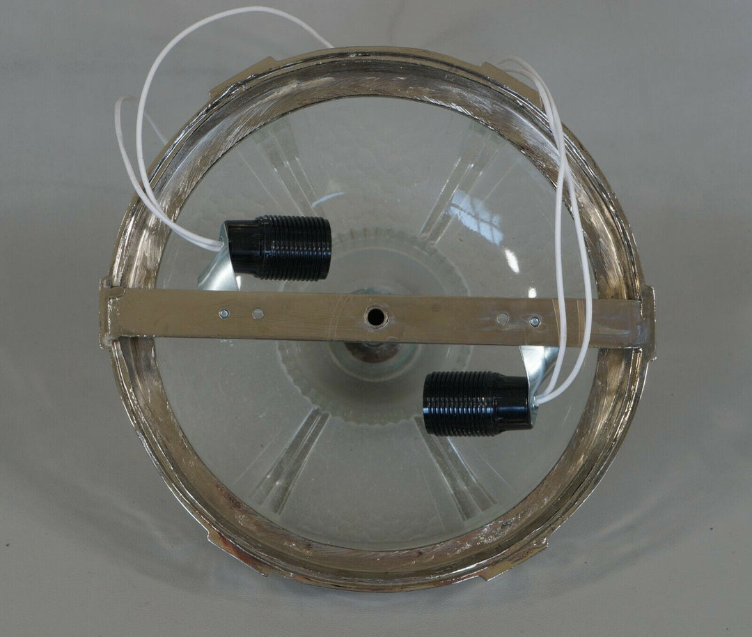 Gauthier EJG EZAN : PAIR OF FRENCH 1930 ART DECO FLUSH MOUNT S .......... France