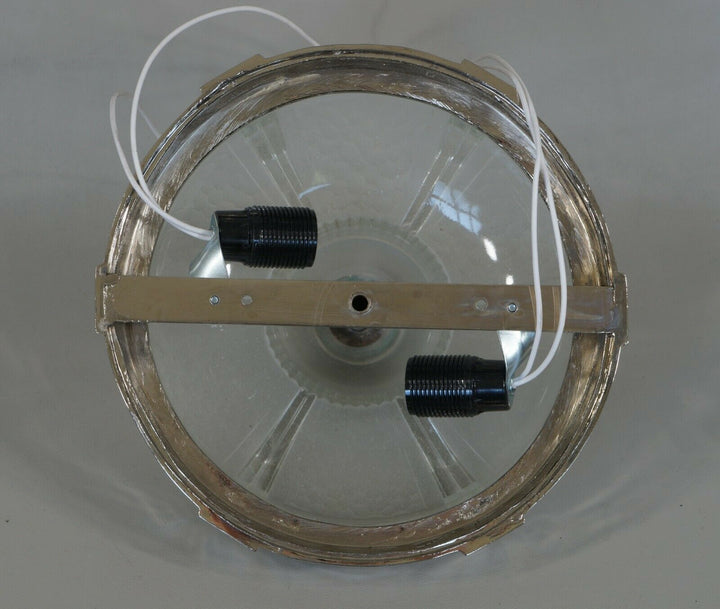 Gauthier EJG EZAN : PAIR OF FRENCH 1930 ART DECO FLUSH MOUNT S .......... France