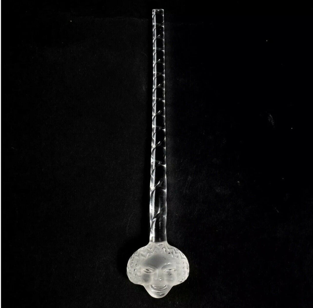 12 Fouets à Champagne Barr + Coffret Verre Rene Lalique R.Lalique Swizzle Sticks