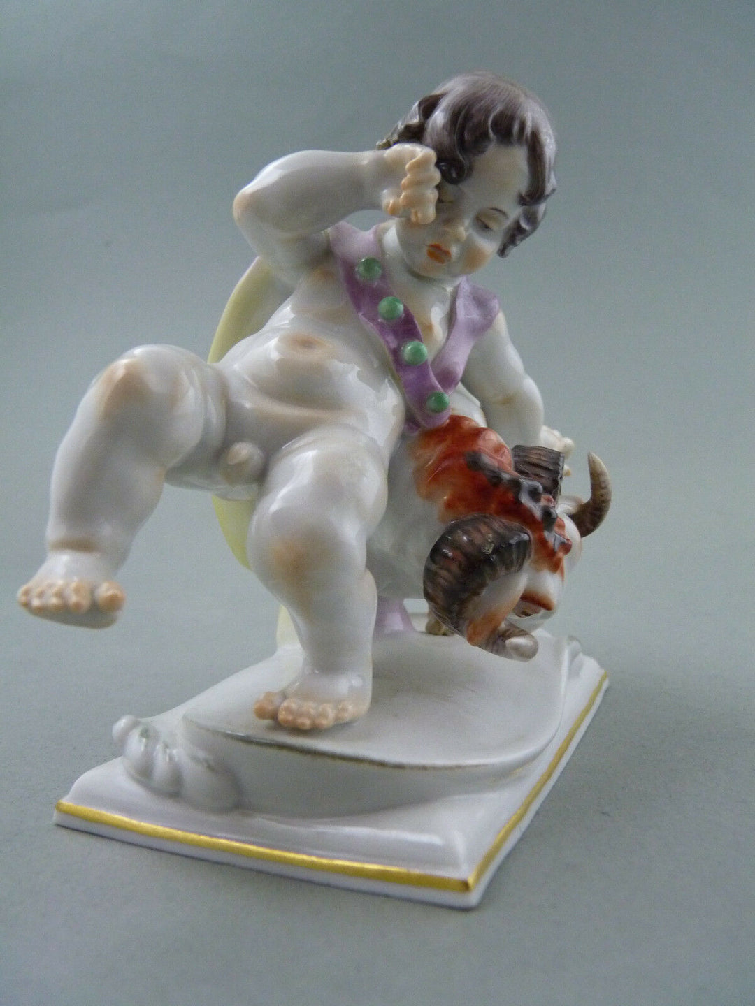 NP 3.289,-€ Meissen Figur Sternzeichen Widder 21.03.-20.04. H.11,2cm 1.Wahl TOP