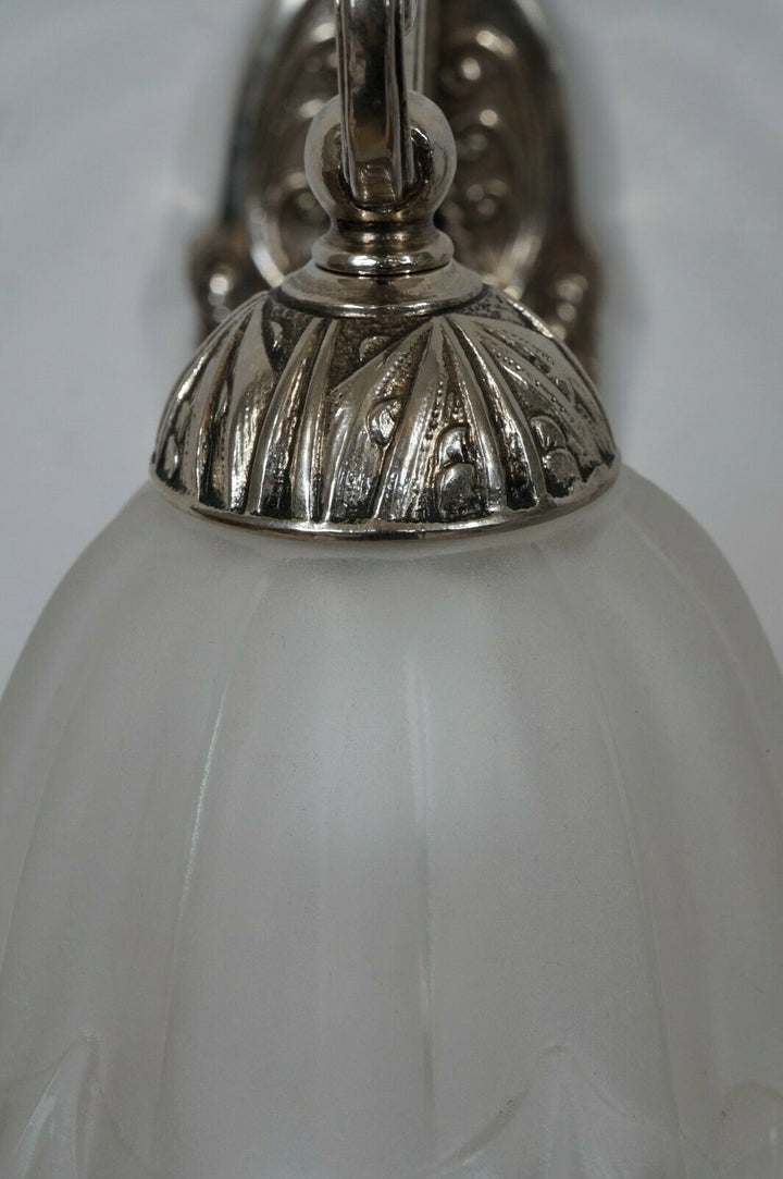 GILLES & DEGUÉ : pair of 1930 French art deco wall sconces ... muller era France