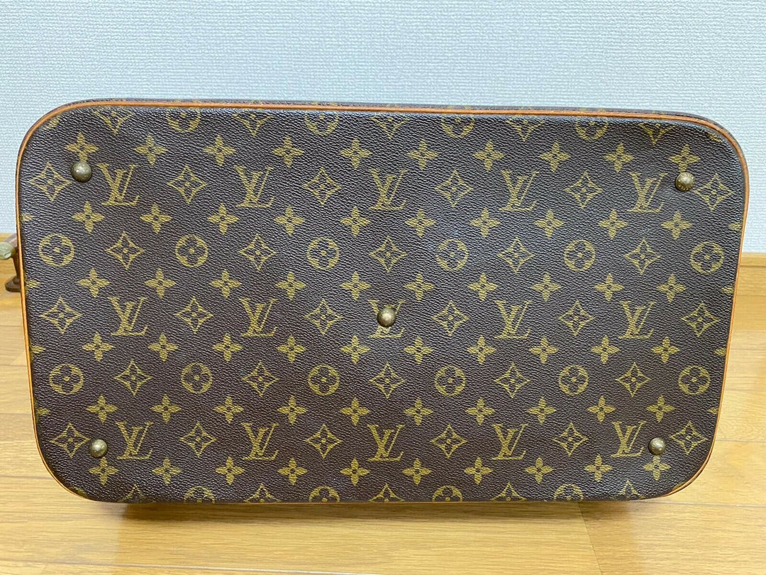 AUTH Louis Vuitton Monogram Sac Sport M41444 Boston Bag Travel Bag LV