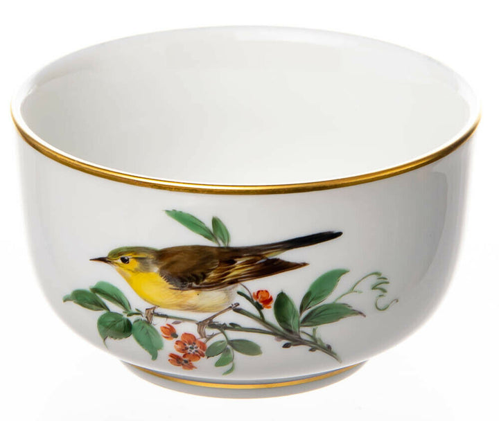 Zuckerdose Vogel- & Insektenmalerei Meissen Neuer Ausschnitt Modell 01501 1.Wahl