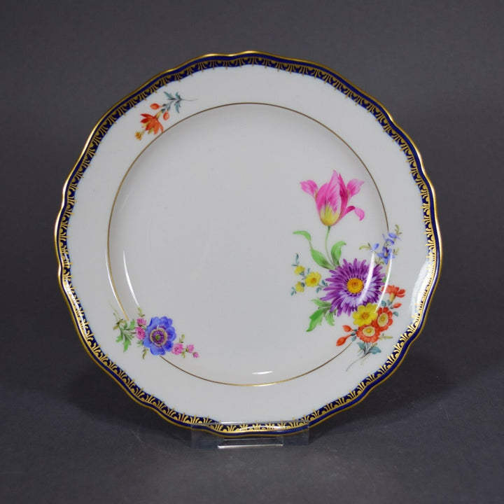 Meissen マイセン A Kante Gedeck Kaffeegedeck Prunktasse Teller coffee cup plate 邁森