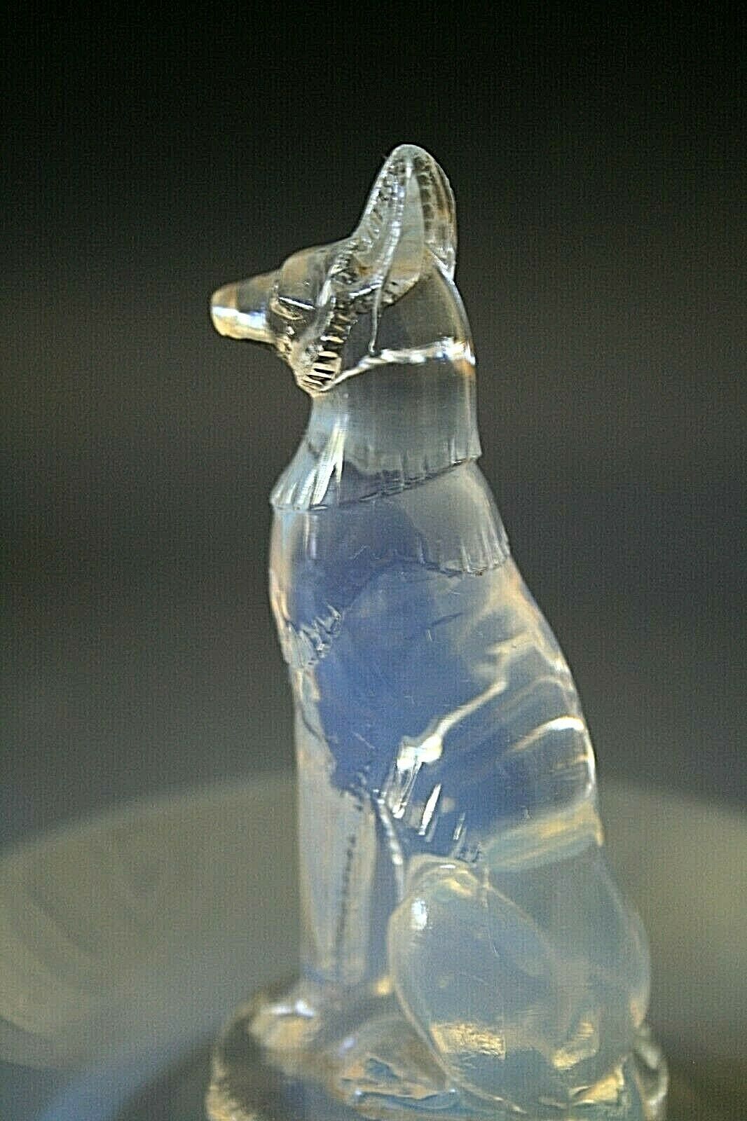 希少品 ルネ・ラリック アールデコ調犬型灰皿 1926年製造