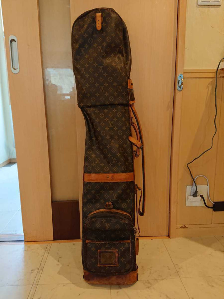 ルイヴィトン　ゴルフクラブ　バック　モノグラム　レザー　ヴィンテージ