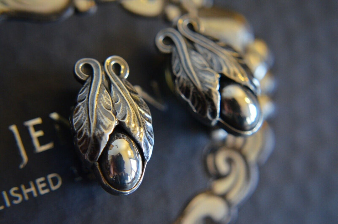 ジョージジェンセン(Georg Jensen)　シルバーイヤークリップ　2008年