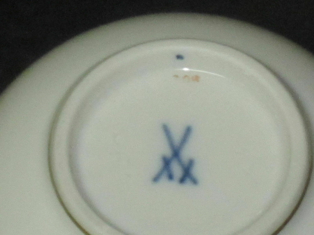 MEISSEN A-KANTE BLUMEN 18 TL. KAFFEE SERVICE SET FÜR 6-PERSONEN