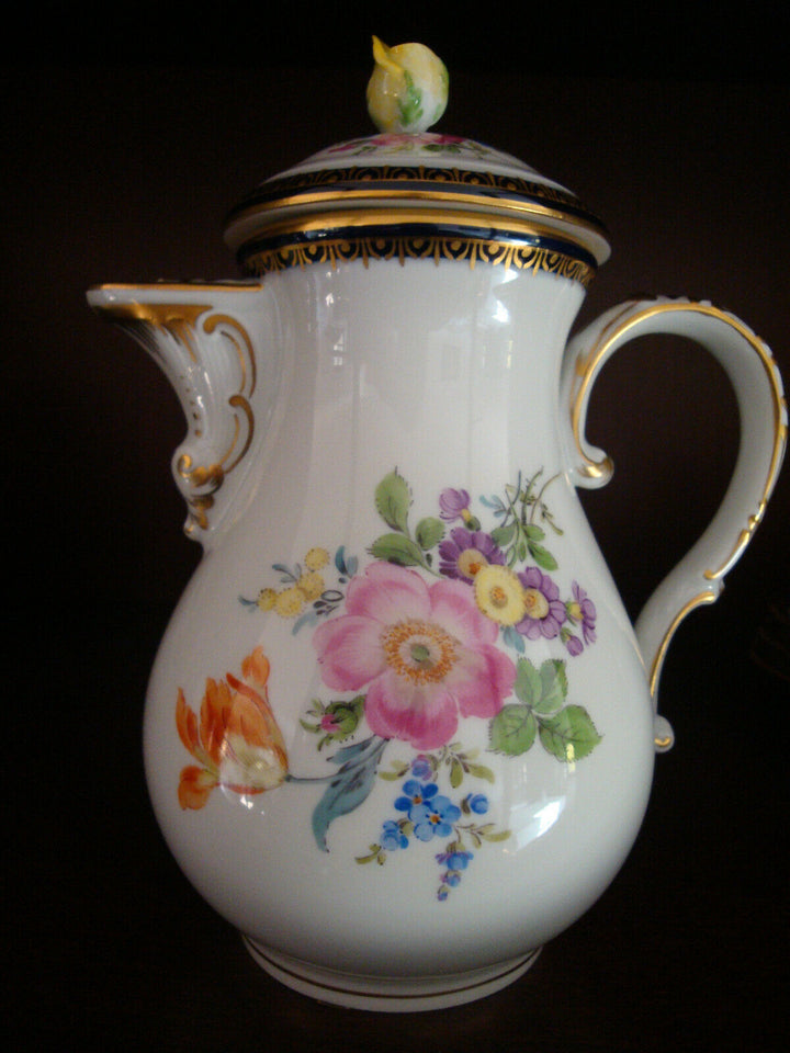 Original MEISSEN: Mokka-Kännchen A-Kante 1. Wahl. Prachtstück !!!