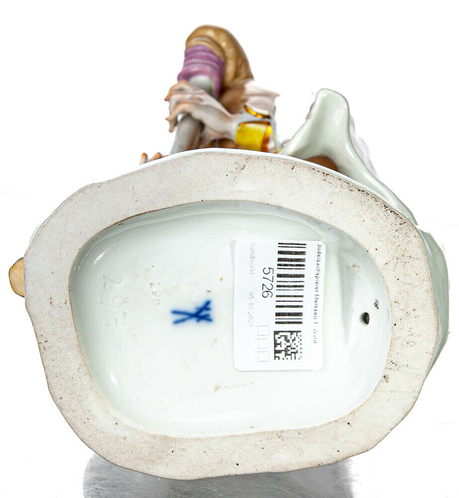 マイセン人形 フィギュリン 題名『サヴォワのバグパイプ吹き