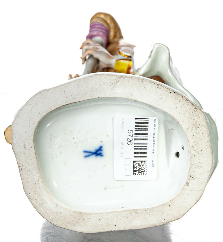 マイセン人形 フィギュリン 題名『サヴォワのバグパイプ吹き