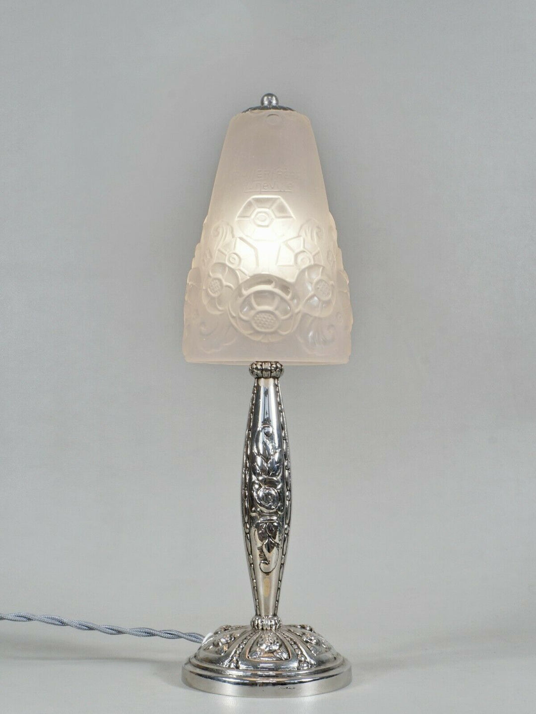 MULLER FRERES : French 1930 art deco lamp ............................... France