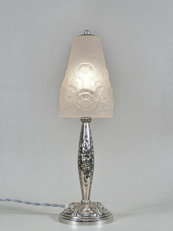 MULLER FRERES : French 1930 art deco lamp ............................... France