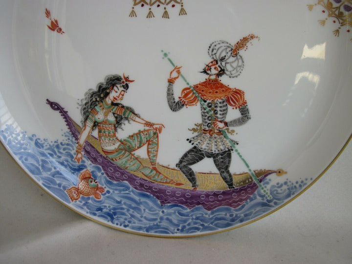 Schöner Meissen Wand-Teller in Dekor 1001 Nacht