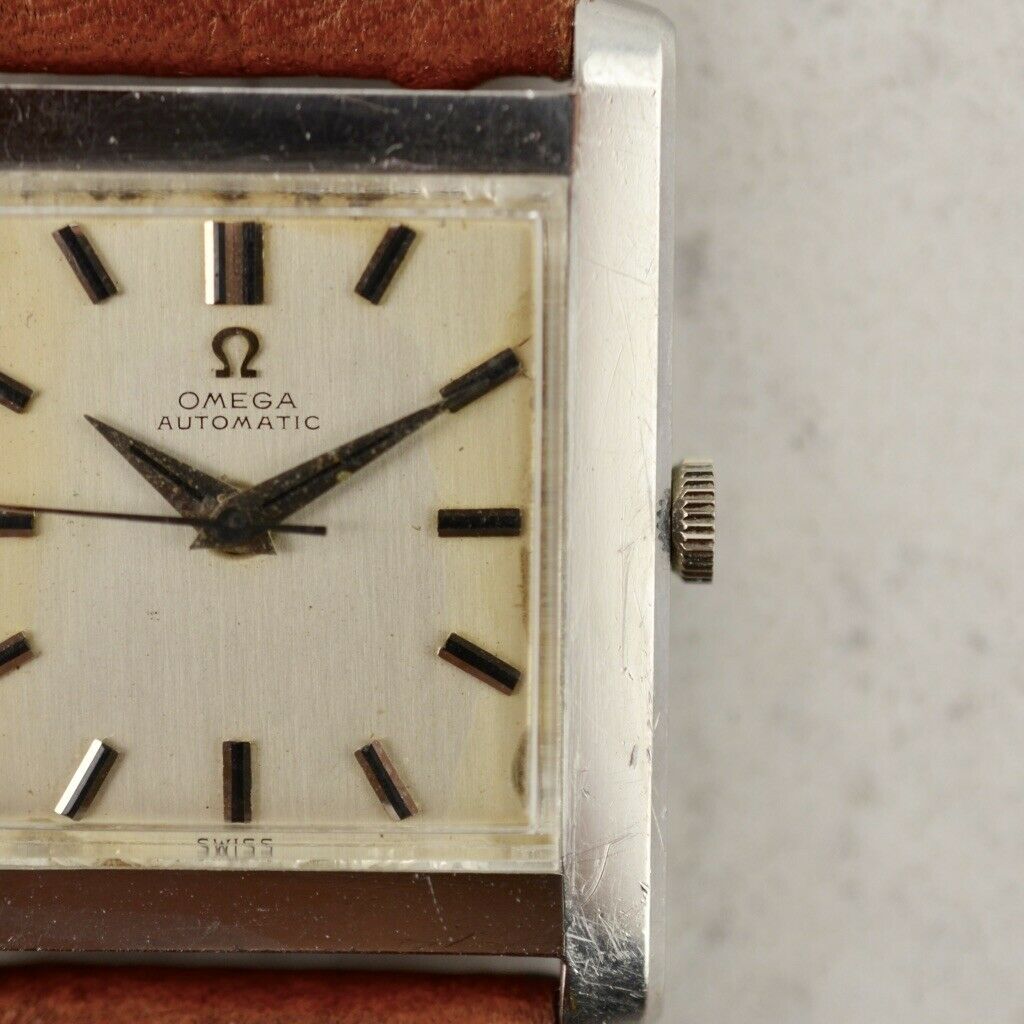 C.1959　ヴィンテージオメガ　自動式　タンク　オートマティック　腕時計　CAL.Ω570　型番3999-4SC　スチール製