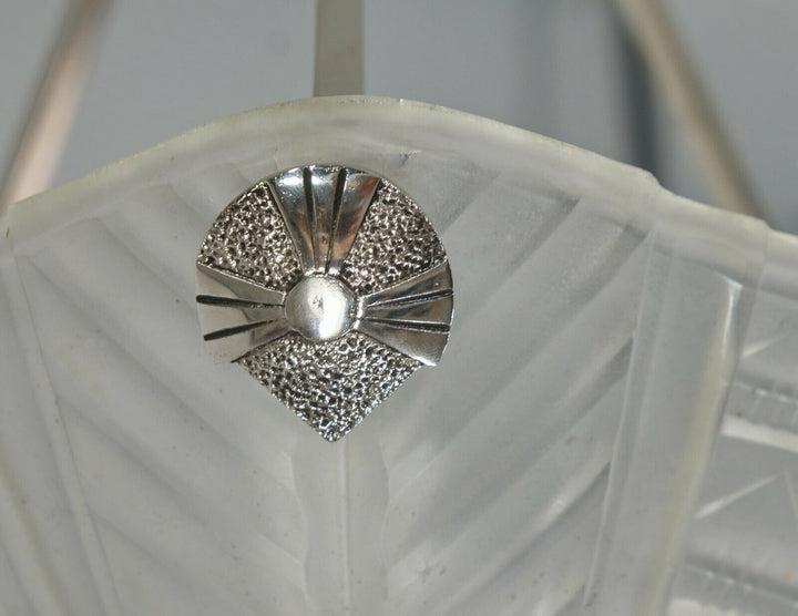 NOVERDY : FRENCH 1930 ART DECO PENDANT CHANDELIER ....... lamp muller era france