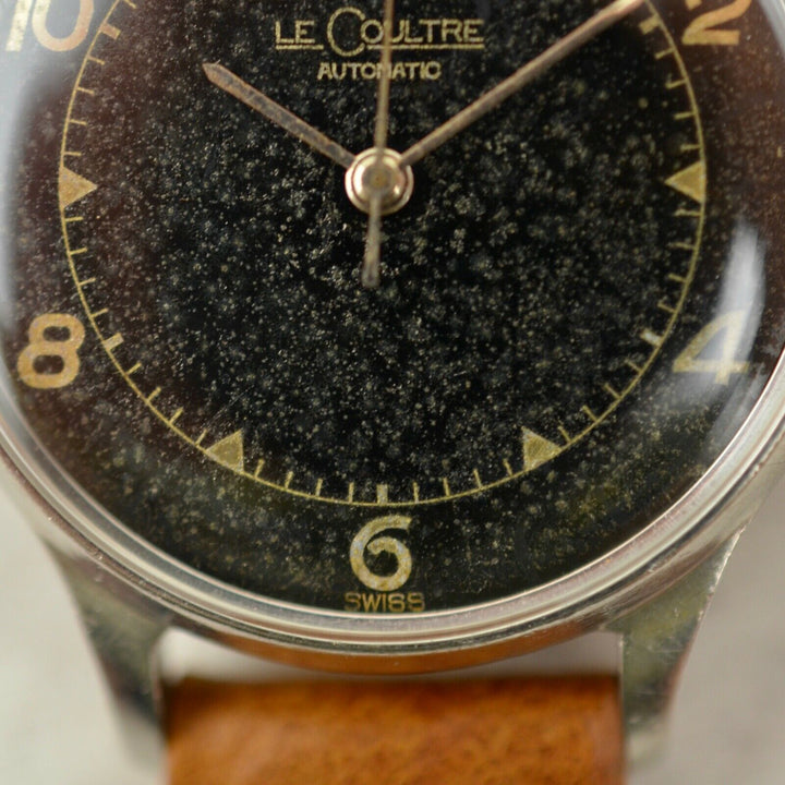 1946年　ヴィンテージ ジャガー・ルクルト　オートマチック　ミリタリー　バンパー　　腕時計 cal.12A スチール製