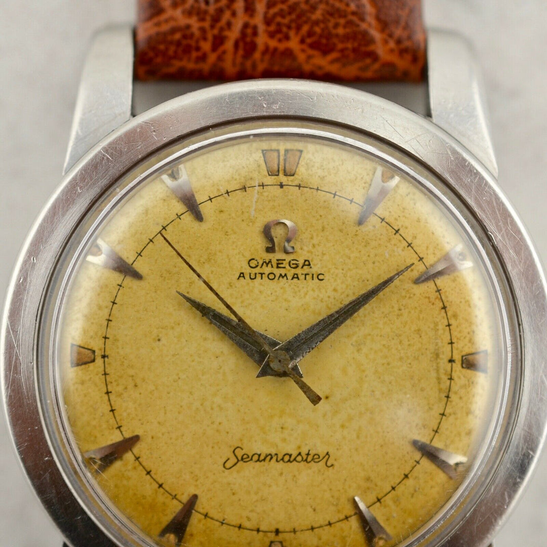 C.1952 ヴィンテージ オメガ 自動式 シーマスター 腕時計 Cal.Ω 354 型番 2577-9 SC スチール製